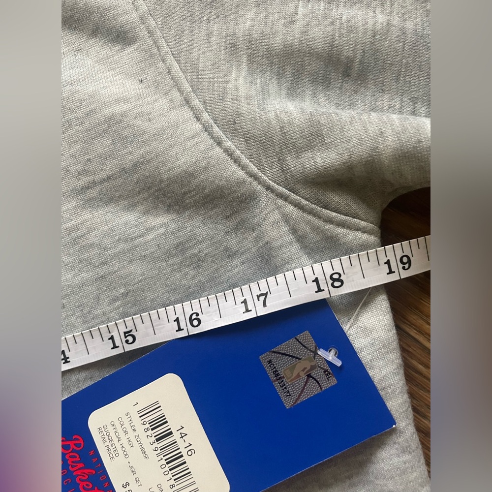 NBA Hoodie Kids 14/16 Sweater Pullover National Basketball Association ZQYH985F - Picture 8 of 9